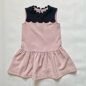 Victoria Beckham for Target pink and black ruffle dress